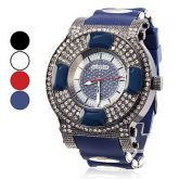 RELOGIO PULSEIRA DE SILICONE