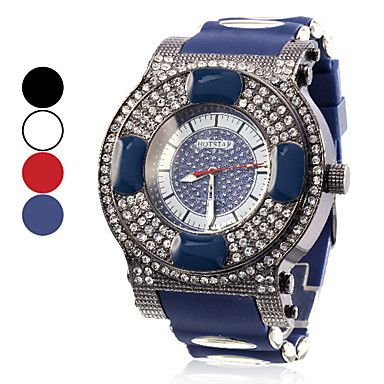 RELOGIO PULSEIRA DE SILICONE